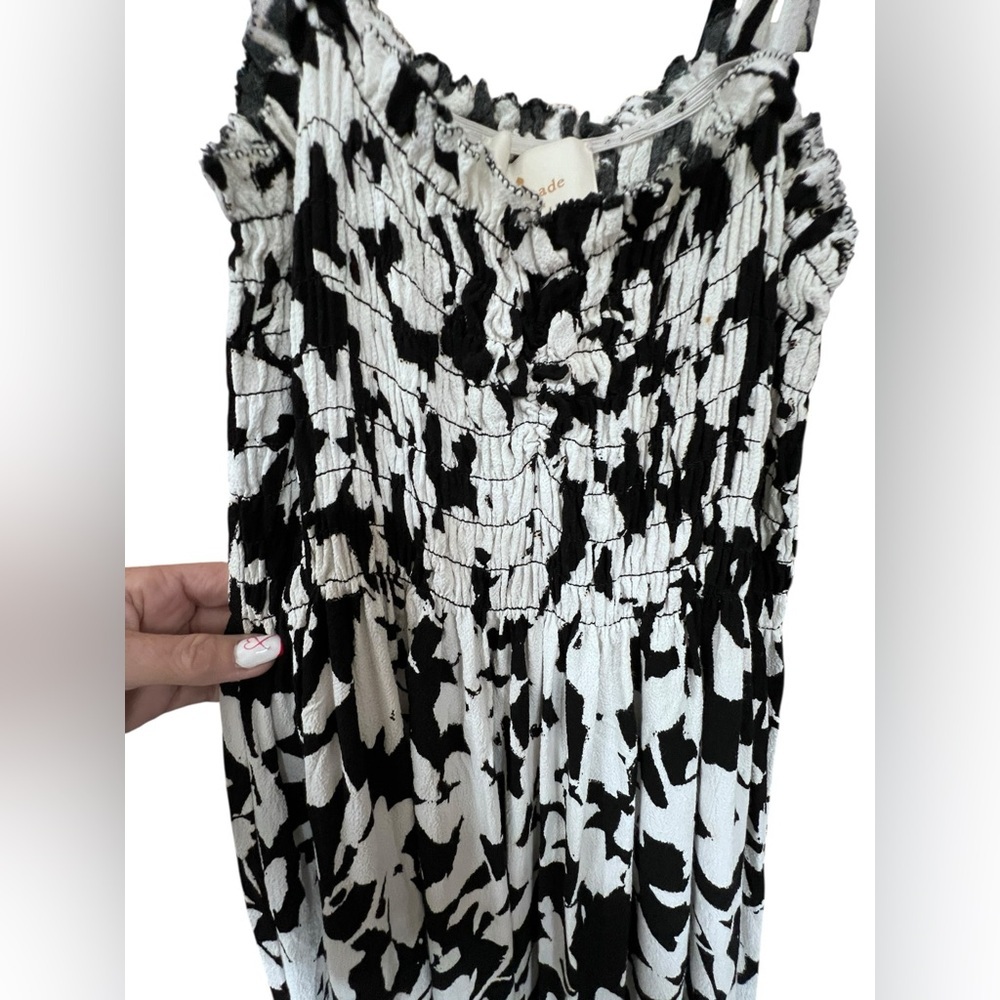 Kate Spade Monochrome Textured Dress - Picture 6 of 7